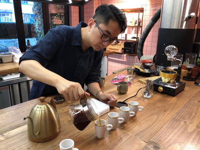 香港咖啡師故事 - Freshness Coffee 始創人 Michael 為大家沖煮咖啡 @ Hands-on Coffee