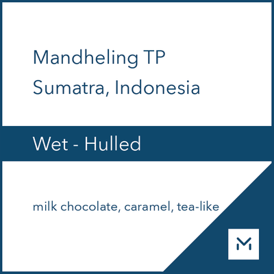 Coffee Bean - Mandheling TP Sumatra Indonesia